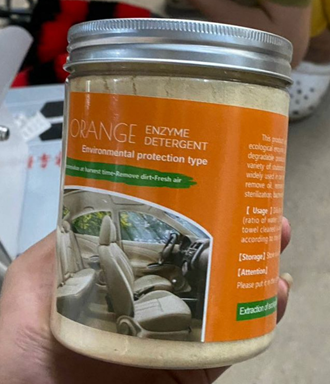 BỘT VỆ SINH NỘI THẤT 500G ( 100G PHA 5 LÍT NƯỚC)